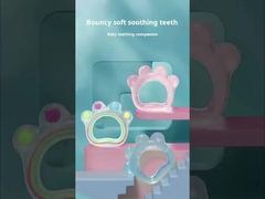 Piede d'orso flessibile, silicone per bambini e bambini, peso 35 grammi.