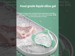 JOURJOY Elephant Cartone animato colore verde ciuccio per uso diurno dimensione 7 * 7 * 7 cm peso è 13 grammi